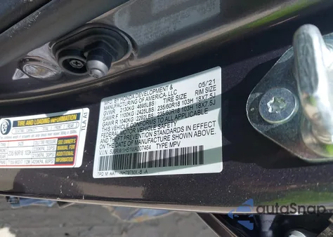 2021 Honda Cr-V 2Wd Ex z USA, uszkodzony, nr VIN 5J6RW1H51MA007464